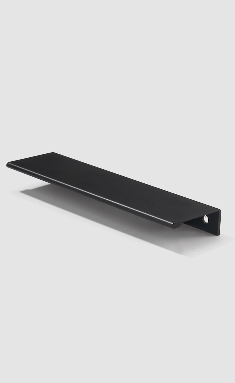 aluminum profile Matte Black finger pull supplier best quality